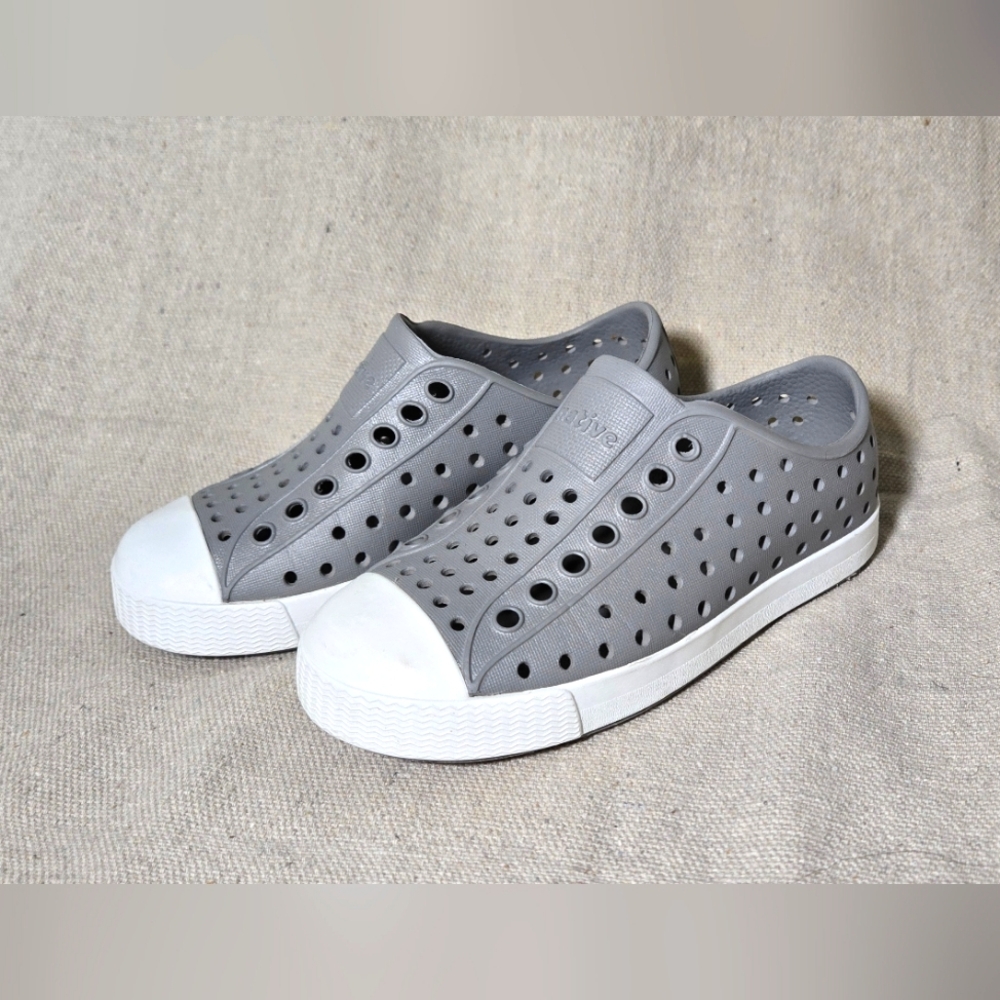 Native Shoes Jefferson Slip Ons Gray